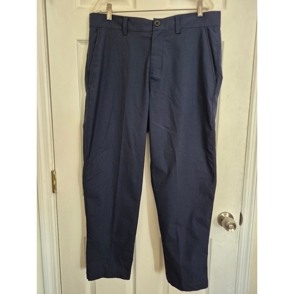 Lululemon ABC Classic-Fit Pant 30 Warpstreme Navy Blue LM5AN1S Size 34